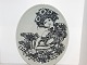 Nymolle art 
pottery, Bjorn 
Wiinblad, large 
plate, Paloma.
Decoration 
number 3571.
Length ...
