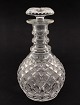 Crystal 
decanter H. 26 
cm. subject no. 
554365