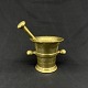 Height 11 cm.
Diameter 11.5 
cm.
Pestle 15 cm.
Beautiful 
mortar in solid 
brass from the 
...