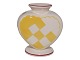 Aluminia, 
yellow 
Christmas heart 
vase.
Factory first.
Height 7.5 cm.
There are 
small ...