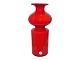 Holmegaard 
Carnaby vase, 
red vase.
Designed by 
artist Per 
Lütken in 1968.
Height 23.0 
...
