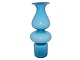 Holmegaard, 
tall blue 
Carnaby vase.
Designed by 
Per Lütken in 
1968.
Height 30.2 
...