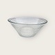 Holmegaard, 
Broksø, Bowl, 
Clear, 21cm in 
diameter, 9cm 
high, Design 
Jacob E. Bang 
*Nice used ...