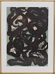 Mogens Andersen 
(1916-2003)
Large abstract 
composition 
14/100 
Color 
lithography in 
golden ...