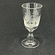 Height 8.5 cm.
Beautiful 
cordial glass 
with an etched 
motif of deer 
from Kastrup 
...