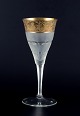 Moser, Czech 
Republic. 
"Splendid" red 
wine glass.
Crystal glass 
and 24-carat 
gold leaf ...