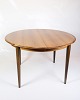 This round 
dining table in 
rosewood is a 
classy example 
of Danish 
design from the 
1960s. The ...