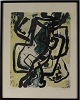 Mogens Andersen 
(1916-2003)
Abstract 
composition, 
test print
Color 
lithography in 
new black ...