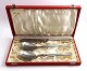 Patricia. 
Silver cutlery 
(925). Box with 
salad set and 
small cake 
knife.