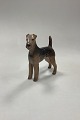 Royal 
Copenhagen 
Figurine - 
Airedale 
Terrier No. 
3139. Designed 
by Th. Madsen. 
Measures 15 cm 
/ ...