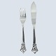 Evald Nielsen 
fish cutlery in 
silver,
Cutleryset for 
12 people.
Cutlery from 
Evald Nielsen 
in ...