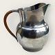 Just Andersen, 
Pewter jug with 
bast handle, 
16cm high, 18cm 
wide, Stamp 
1058 *Nice 
condition*