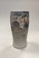 Bing and 
Grøndahl Art 
Nouveau Vase - 
The Hermitage 
Castle No. 
6094/95. 
Measures 27.5 
cm / 10.82 ...
