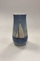 Bing and 
Grøndahl Art 
Nouveau Vase - 
Sailboat No. 
800/5209. 
Measures 20.5 
cm / 8.07 in. 
Small ...