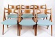 This set of six 
dining room 
chairs, model 
CH29P, is made 
of teak wood 
and has a 
timeless ...