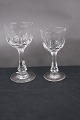Derby glassware 
with cutted 
stems by 
Holmegaard 
Glass-Works, 
Denmark.
Shot glass in 
a fine ...