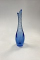 Holmegaard/Kastrup 
Light Blue 
Duckling Vase 
with Bubbles. 
Designed by Per 
Lütken from 
1952-1974. ...