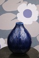 Fine, small 
ceramic vase 
from Aluminia - 
Marselis in 
dark blue 
glaze. 
Decoration 
number: 2633. 
...