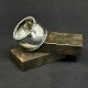 Diameter 4 cm.
Stamped 
Sterling 30A 
925S Denmark.
Beautiful 
hammered napkin 
ring with ...