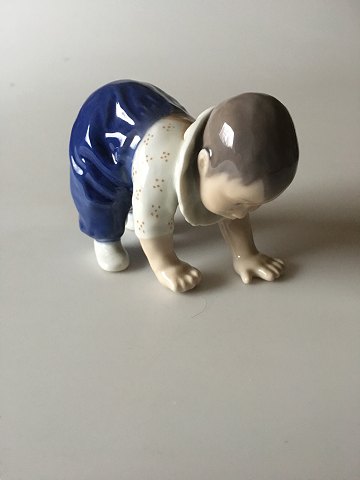 Royal Copenhagen Figurine Crawling Child No 1518