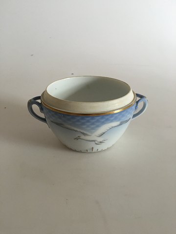 Bing & Grondahl Seagull with Gold Sugar Bowl without Lid No 94