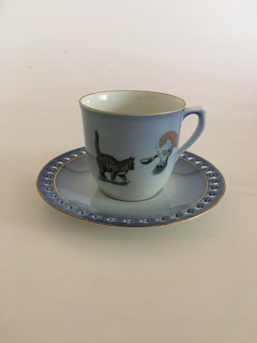 Bing & Grøndahl Harald Wiberg Christmas Coffee Cup with Saucer No. 3506/305