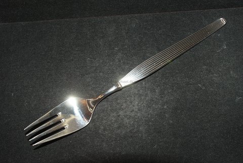 Dinner Fork Savoy Sterling silver cutleryP.C.Frigast silver Copenhagen.Length 19.5 cm.