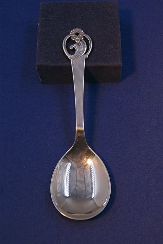 Danish silver flatware, serving spoon 17.5cm from year 1940