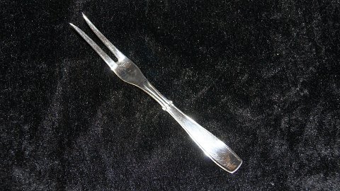 Cold cuts fork #Kvintus stain silverProduced by Københavns Ske-Fabrik.Length 15 cm