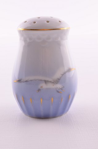 Bing & Groendahl Seagull with gold Salt shaker