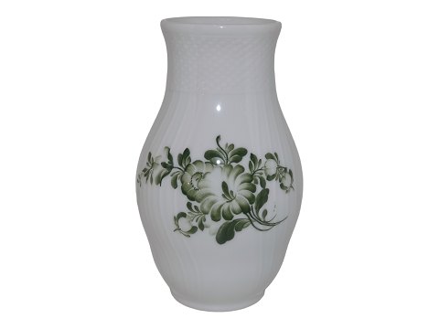 Green Flower Curved
Vase