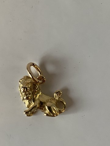 Lion pendant in #14 carat gold