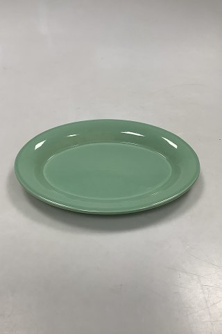 Royal Copenhagen Ursula Oval Plate in Light Green No 085