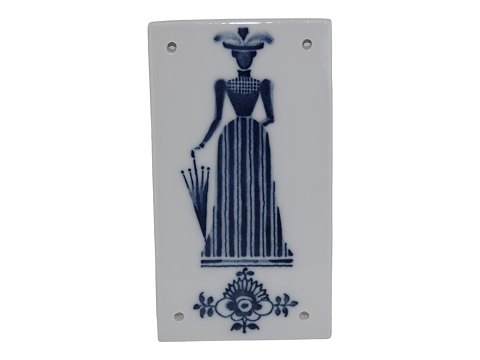 Blue Fluted
Toilet sign Lady