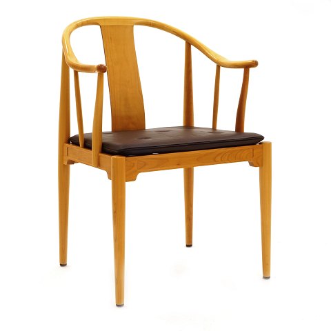 Hans Wegner China Chair light cherry wood. 
Manufactured at Fritz Hansen 2005. Nice condition