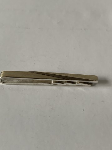 Tie pin in silver / gold-plated silver
Stamped 830S 
Length 5.6 cm