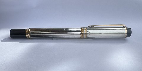 Man 100 Godron Waterman 925 Sterling silver fountain pen