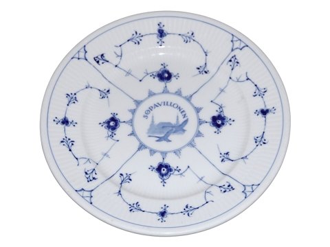 Blue Fluted (Blue Traditional) Thick Porcelain
Small dinner plate 22.5 cm.