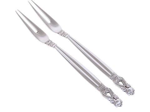 Georg Jensen Acorn
Cold meat serving fork 16.7 cm.