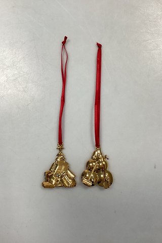 Georg Jensen Christmas Classics Ornaments 2007 - Tree and Snowmen