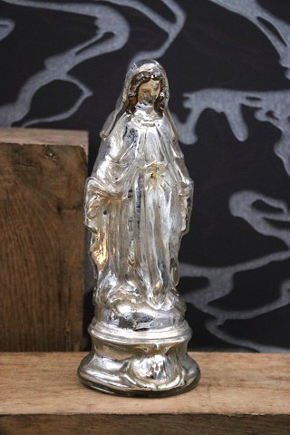 Antique 19th century Madonna figurine in poor man