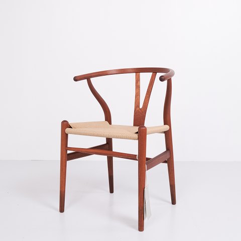 Wishbone – Modèle CH24 – Acajou & cannage naturel – Hans J. Wegner – Carl Hansen