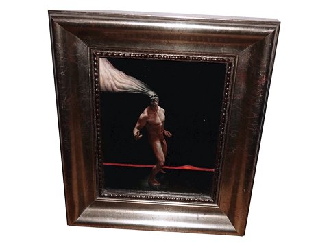 Ville Löppönen
Modern painting of a nude man from 2010