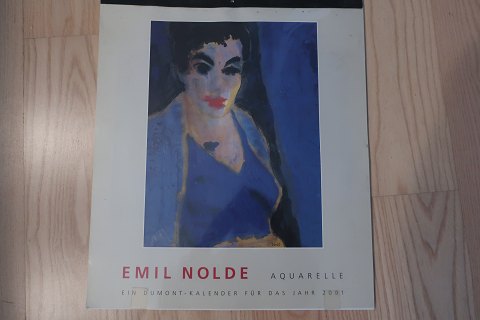 Emil Nolde Kalender
2001
Text is written for each month
H: 40cm
W: 34,5cm
In a good condition
