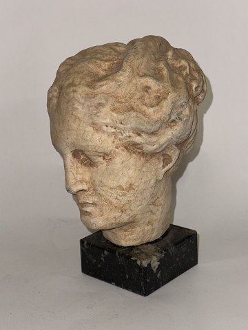 Female sculptor: The goddess Hygieia