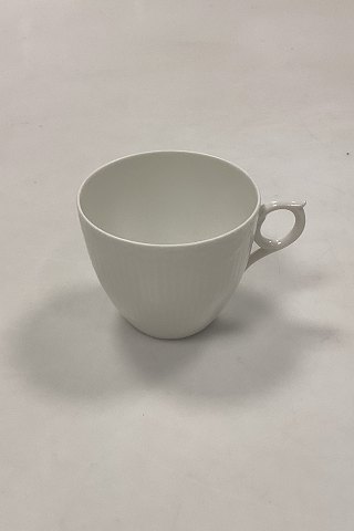 Royal Copenhagen White Half Laced Coffee Cup No. 072