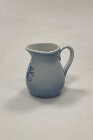 Bing and Grondahl Blue Tone Hotel with Logo Small Creamer No. 801