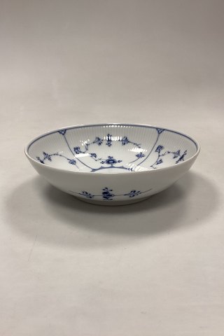 Royal Copenhagen Blue Fluted Plain Salad Bowl No. 19