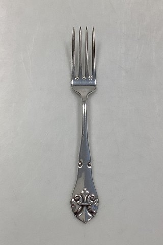 O. V. Mogensen French Lily Silver Plated Lunch Fork