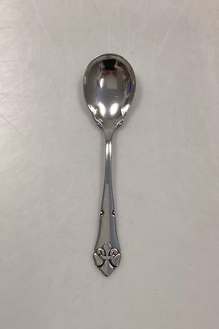 O. V. Mogensen French Lily Silver Plated Marmelade Spoon